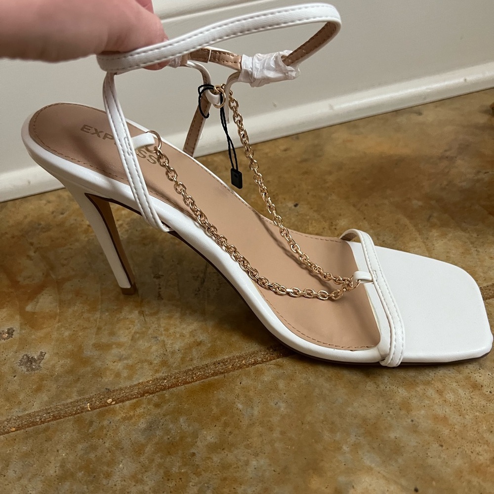White High Heels